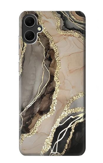 S3700 マーブルゴールドグラフィックプリント Marble Gold Graphic Printed Samsung Galaxy A05 バックケース、フリップケース・カバー