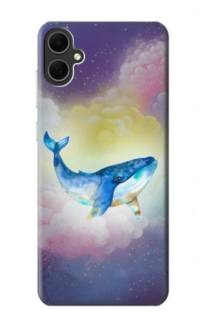 S3802 夢のクジラ パステルファンタジー Dream Whale Pastel Fantasy Samsung Galaxy A05 バックケース、フリップケース・カバー