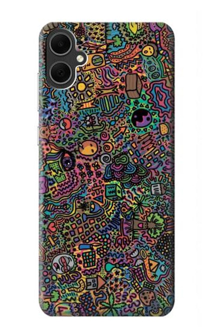 S3815 サイケデリックアート Psychedelic Art Samsung Galaxy A05 バックケース、フリップケース・カバー