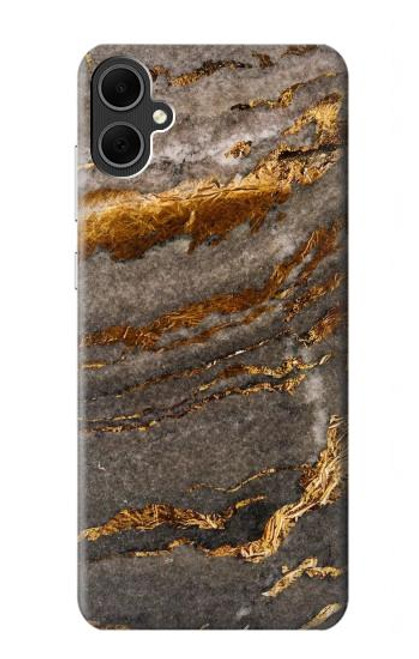 S3886 灰色の大理石の岩 Gray Marble Rock Samsung Galaxy A05 バックケース、フリップケース・カバー