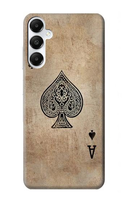 S2928 ヴィンテージスペードのエースカード Vintage Spades Ace Card Samsung Galaxy A05s バックケース、フリップケース・カバー