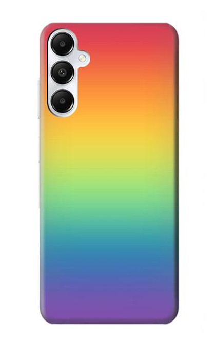 S3698 LGBTグラデーションプライドフラグ LGBT Gradient Pride Flag Samsung Galaxy A05s バックケース、フリップケース・カバー
