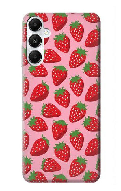 S3719 いちご柄 Strawberry Pattern Samsung Galaxy A05s バックケース、フリップケース・カバー