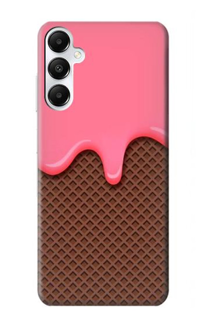 S3754 ストロベリーアイスクリームコーン Strawberry Ice Cream Cone Samsung Galaxy A05s バックケース、フリップケース・カバー