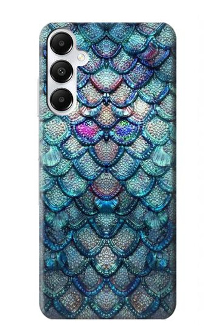 S3809 人魚の鱗 Mermaid Fish Scale Samsung Galaxy A05s バックケース、フリップケース・カバー