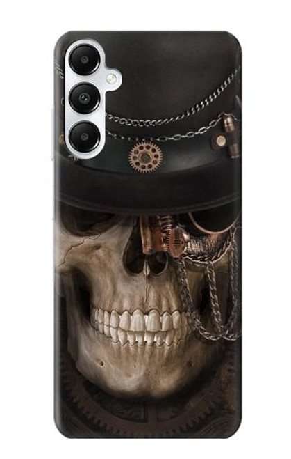 S3852 スチームパンクな頭蓋骨 Steampunk Skull Samsung Galaxy A05s バックケース、フリップケース・カバー