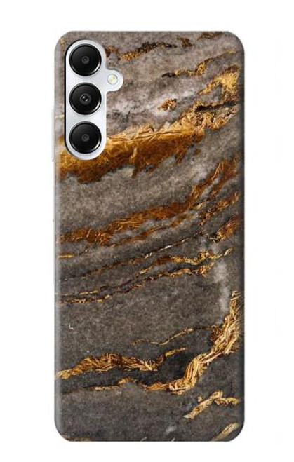 S3886 灰色の大理石の岩 Gray Marble Rock Samsung Galaxy A05s バックケース、フリップケース・カバー