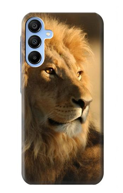 S1046 ライオン 森の王 Lion King of Forest Samsung Galaxy A15 5G バックケース、フリップケース・カバー