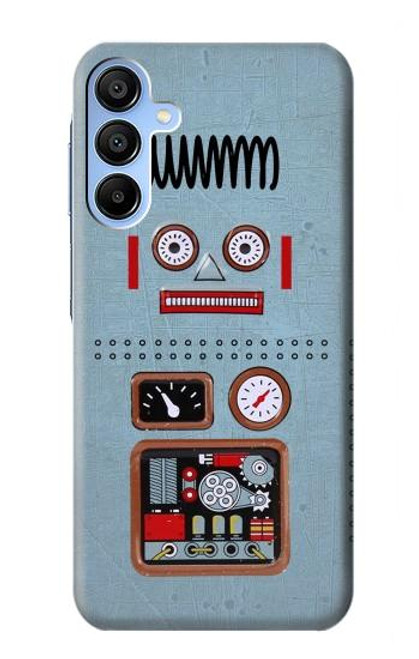 S3040 レトロロボット玩具 Retro Robot Toy Samsung Galaxy A15 5G バックケース、フリップケース・カバー