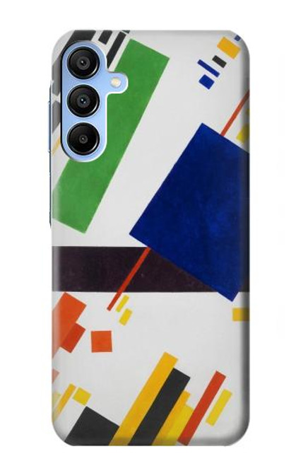 S3343 カジミール・マレーヴィチ最高指揮者作曲 Kazimir Malevich Suprematist Composition Samsung Galaxy A15 5G バックケース、フリップケース・カバー