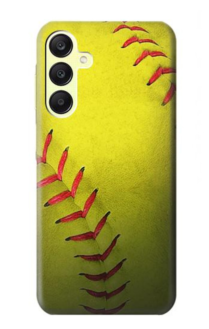 S3031 黄色のソフトボール Yellow Softball Ball Samsung Galaxy A25 5G バックケース、フリップケース・カバー