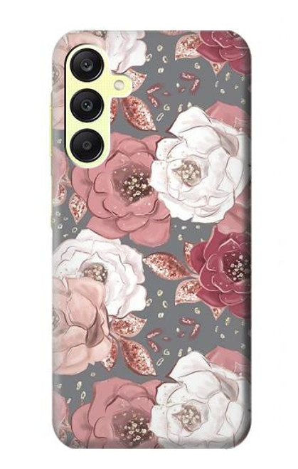 S3716 バラの花柄 Rose Floral Pattern Samsung Galaxy A25 5G バックケース、フリップケース・カバー