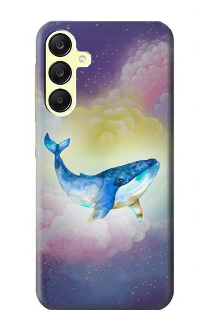 S3802 夢のクジラ パステルファンタジー Dream Whale Pastel Fantasy Samsung Galaxy A25 5G バックケース、フリップケース・カバー