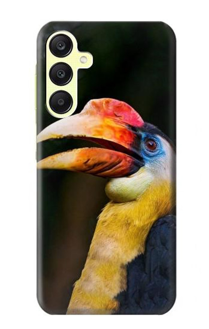 S3876 カラフルなサイチョウ Colorful Hornbill Samsung Galaxy A25 5G バックケース、フリップケース・カバー