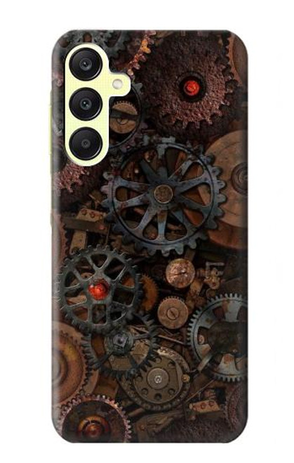 S3884 スチーム パンクな機械の歯車 Steampunk Mechanical Gears Samsung Galaxy A25 5G バックケース、フリップケース・カバー