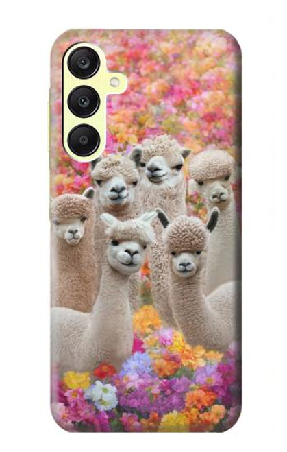 S3916 アルパカファミリー ベビーアルパカ Alpaca Family Baby Alpaca Samsung Galaxy A25 5G バックケース、フリップケース・カバー