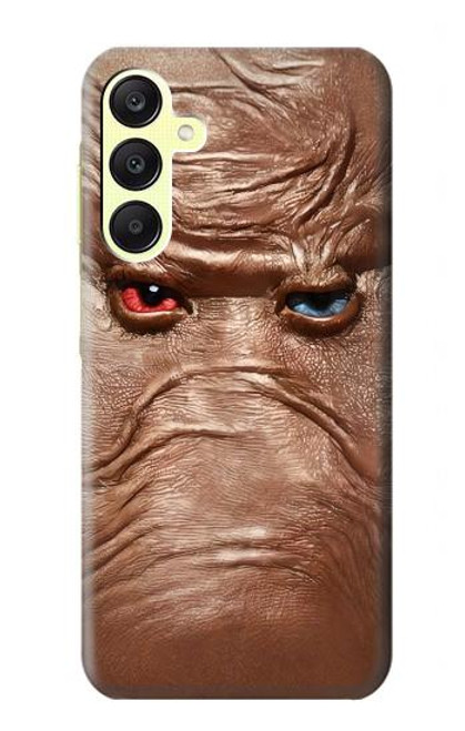 S3940 レザーマッドフェイスグラフィックペイント Leather Mad Face Graphic Paint Samsung Galaxy A25 5G バックケース、フリップケース・カバー