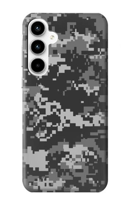 S3293 アーバンブラックカモ迷彩 Urban Black Camo Camouflage Samsung Galaxy A35 5G バックケース、フリップケース・カバー