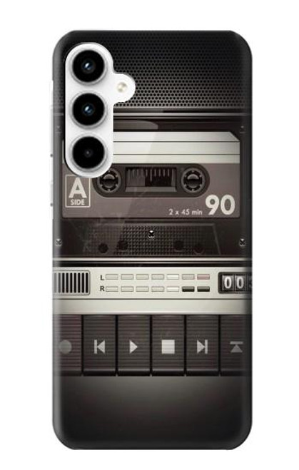 S3501 ビンテージカセットプレーヤー Vintage Cassette Player Samsung Galaxy A35 5G バックケース、フリップケース・カバー