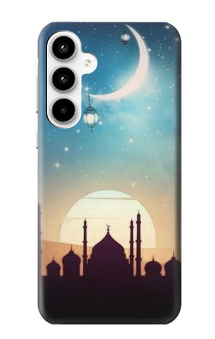S3502 イスラムの夕日 Islamic Sunset Samsung Galaxy A35 5G バックケース、フリップケース・カバー
