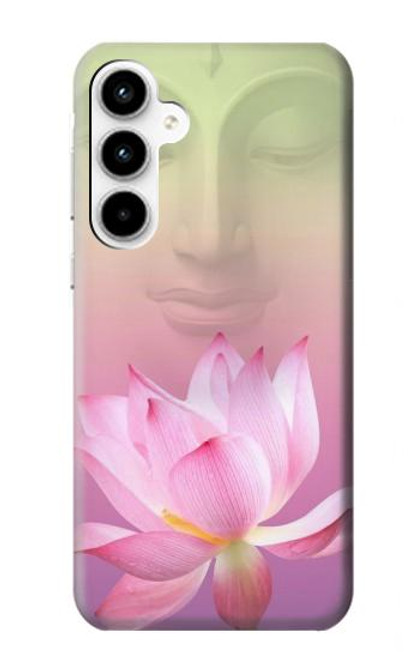 S3511 蓮の花の仏教 Lotus flower Buddhism Samsung Galaxy A35 5G バックケース、フリップケース・カバー