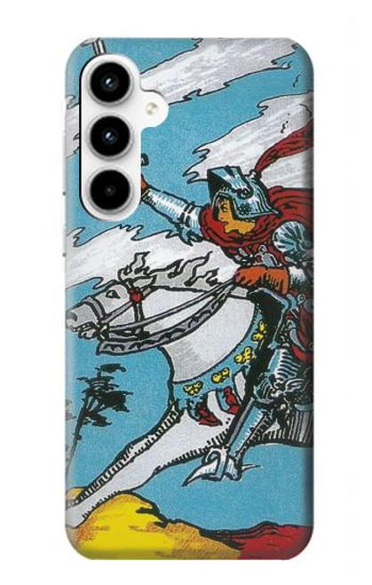 S3731 タロットカード剣の騎士 Tarot Card Knight of Swords Samsung Galaxy A35 5G バックケース、フリップケース・カバー