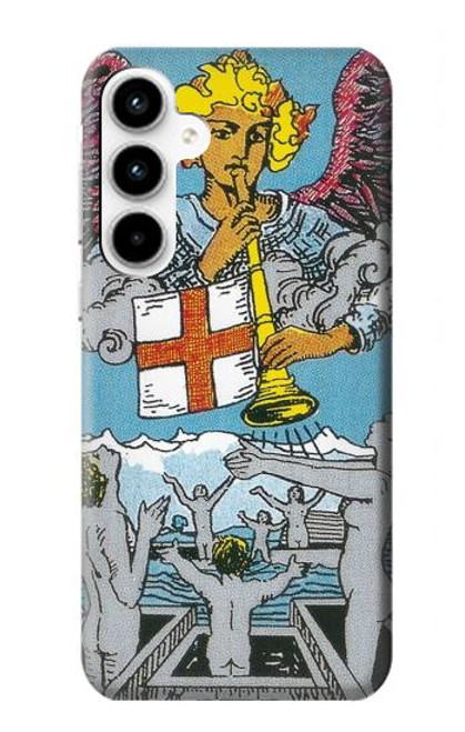 S3743 タロットカード審判 Tarot Card The Judgement Samsung Galaxy A35 5G バックケース、フリップケース・カバー