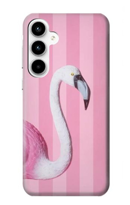 S3805 フラミンゴピンクパステル Flamingo Pink Pastel Samsung Galaxy A35 5G バックケース、フリップケース・カバー