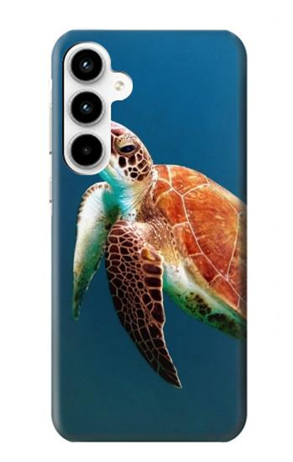 S3899 ウミガメ Sea Turtle Samsung Galaxy A35 5G バックケース、フリップケース・カバー