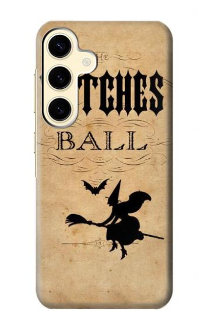 S2648 ヴィンテージハロウィン魔女ボール Vintage Halloween The Witches Ball Samsung Galaxy S24 バックケース、フリップケース・カバー