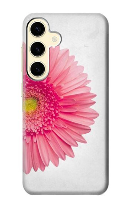 S3044 ヴィンテージピンクガーベラデイジー Vintage Pink Gerbera Daisy Samsung Galaxy S24 バックケース、フリップケース・カバー