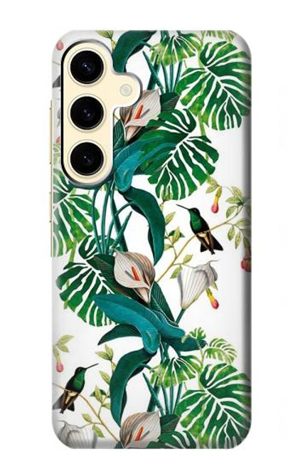 S3697 リーフライフバード Leaf Life Birds Samsung Galaxy S24 バックケース、フリップケース・カバー