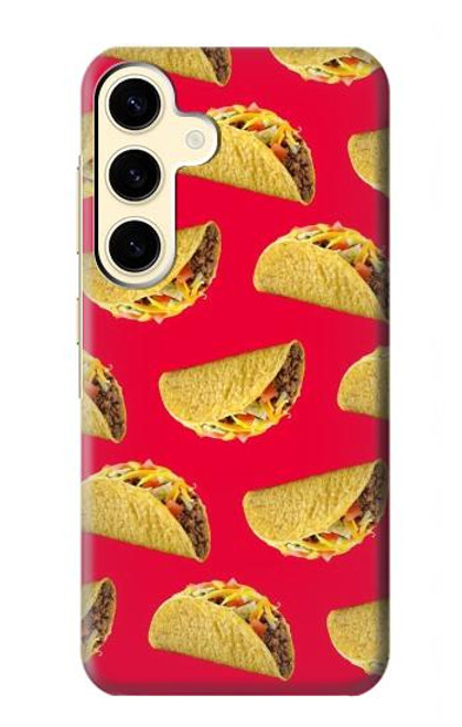 S3755 メキシコのタコスタコス Mexican Taco Tacos Samsung Galaxy S24 バックケース、フリップケース・カバー