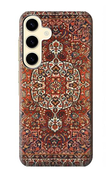 S3813 ペルシャ絨毯の敷物パターン Persian Carpet Rug Pattern Samsung Galaxy S24 バックケース、フリップケース・カバー