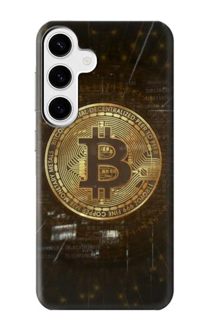 S3798 暗号通貨ビットコイン Cryptocurrency Bitcoin Samsung Galaxy S24 Plus バックケース、フリップケース・カバー