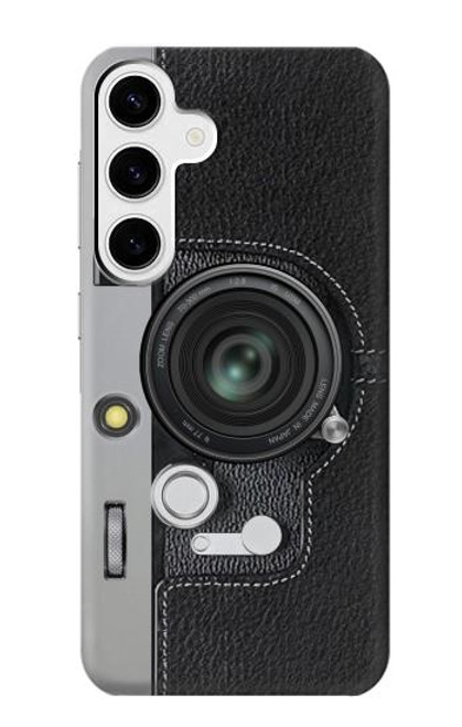 S3922 カメラレンズシャッターグラフィックプリント Camera Lense Shutter Graphic Print Samsung Galaxy S24 Plus バックケース、フリップケース・カバー