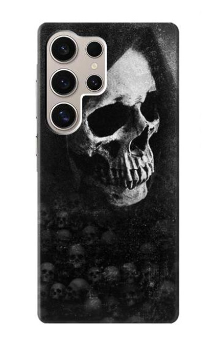 S3333 デス・スカル・死神 Death Skull Grim Reaper Samsung Galaxy S24 Ultra バックケース、フリップケース・カバー