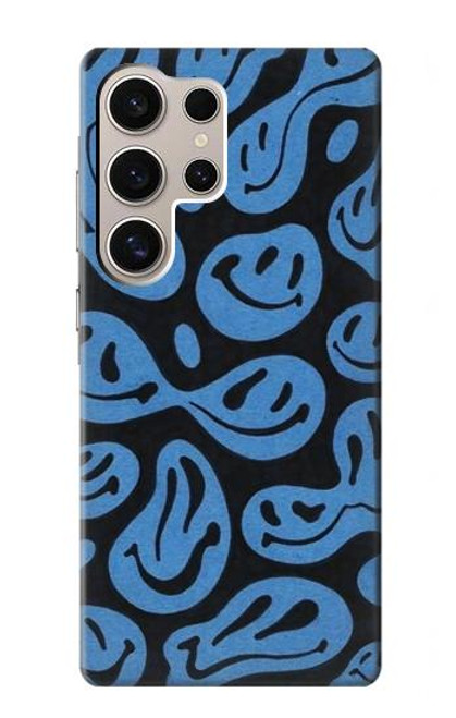 S3679 かわいいゴーストパターン Cute Ghost Pattern Samsung Galaxy S24 Ultra バックケース、フリップケース・カバー