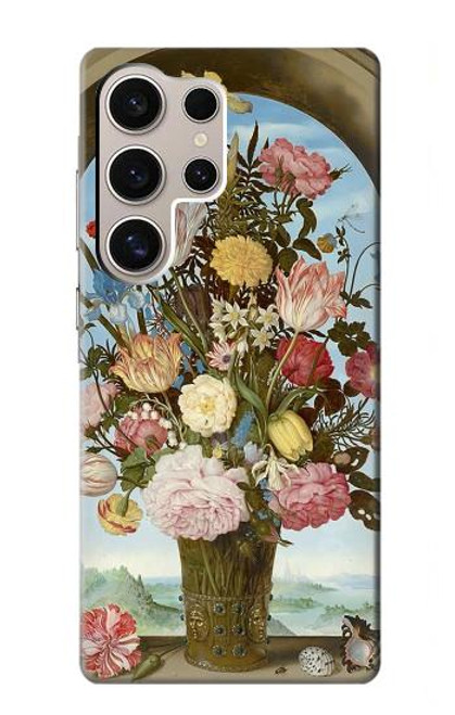 S3749 花瓶 Vase of Flowers Samsung Galaxy S24 Ultra バックケース、フリップケース・カバー