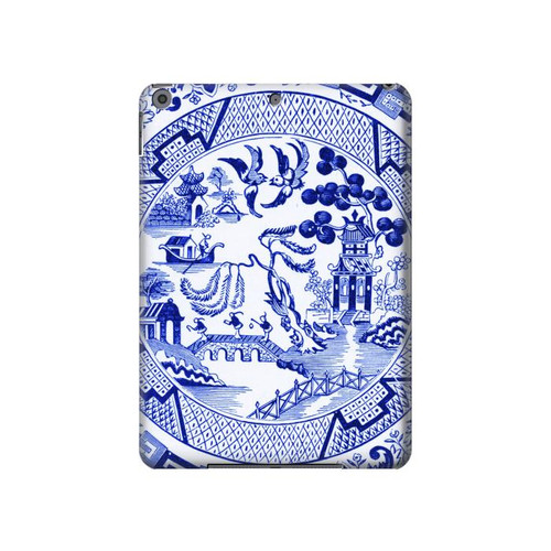 S2768 ウィローパターン グラフィック Willow Pattern Graphic iPad 10.2 (2021,2020,2019), iPad 9 8 7 タブレットケース