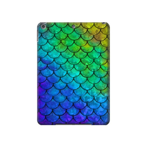 S2930 人魚のスケール Mermaid Fish Scale iPad 10.2 (2021,2020,2019), iPad 9 8 7 タブレットケース