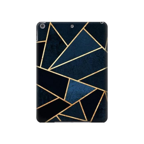 S3479 ネイビーブルーグラフィックアート Navy Blue Graphic Art iPad 10.2 (2021,2020,2019), iPad 9 8 7 タブレットケース