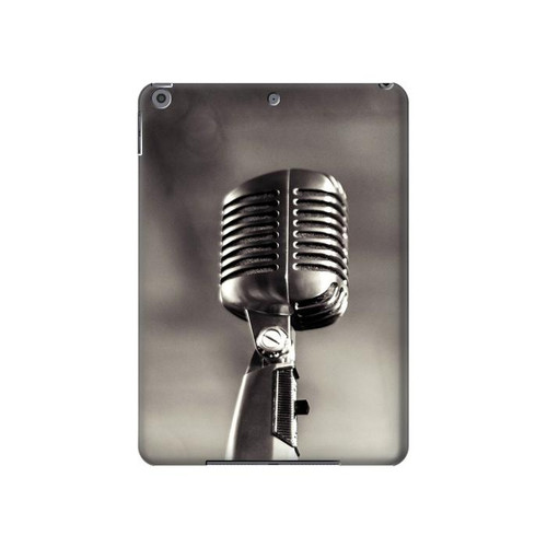 S3495 ヴィンテージのマイク Vintage Microphone iPad 10.2 (2021,2020,2019), iPad 9 8 7 タブレットケース