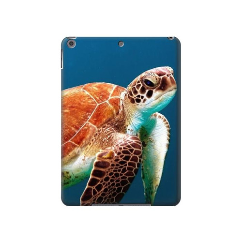 S3497 ウミガメ Green Sea Turtle iPad 10.2 (2021,2020,2019), iPad 9 8 7 タブレットケース