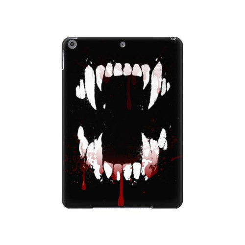 S3527 吸血鬼の歯 Vampire Teeth Bloodstain iPad 10.2 (2021,2020,2019), iPad 9 8 7 タブレットケース