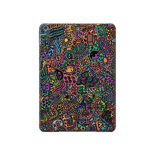 S3815 サイケデリックアート Psychedelic Art iPad 10.2 (2021,2020,2019), iPad 9 8 7 タブレットケース