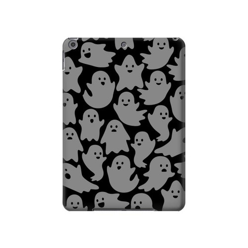 S3835 かわいいゴーストパターン Cute Ghost Pattern iPad 10.2 (2021,2020,2019), iPad 9 8 7 タブレットケース