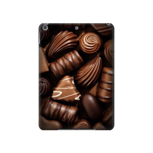 S3840 ダークチョコレートミルク チョコレート Dark Chocolate Milk Chocolate Lovers iPad 10.2 (2021,2020,2019), iPad 9 8 7 タブレットケース