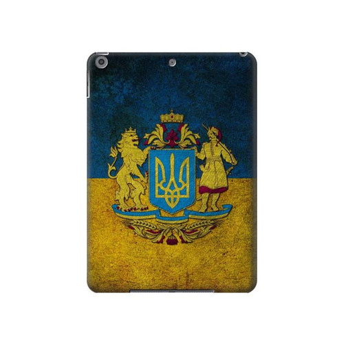 S3858 ウクライナ ヴィンテージ旗 Ukraine Vintage Flag iPad 10.2 (2021,2020,2019), iPad 9 8 7 タブレットケース