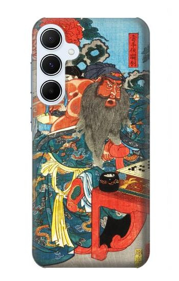 S1826 歌川国芳・グアン・ユー Utagawa Kuniyoshi Guan Yu Samsung Galaxy A55 5G バックケース、フリップケース・カバー